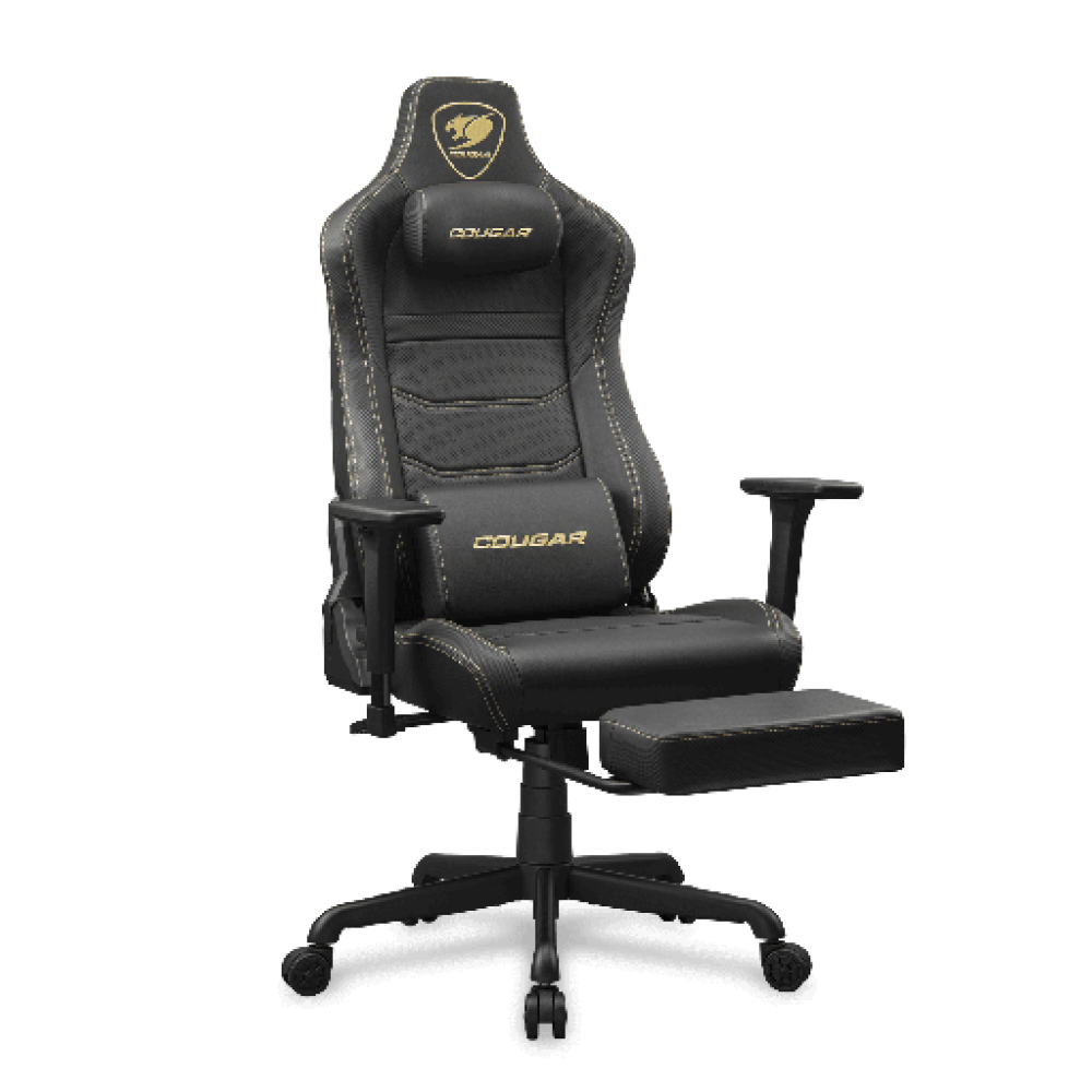 Cougar Armor EVO S Gold – Premium Gaming Chair με Gold Accents