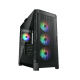 Cougar AirFace Pro RGB Gaming Midi Tower Black Cougar AirFace Pro RGB Gaming Midi Tower Black