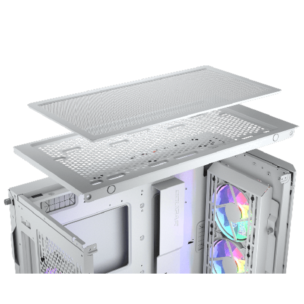 Cougar AirFace Pro RGB Gaming Midi Tower White Cougar AirFace Pro RGB Gaming Midi Tower White
