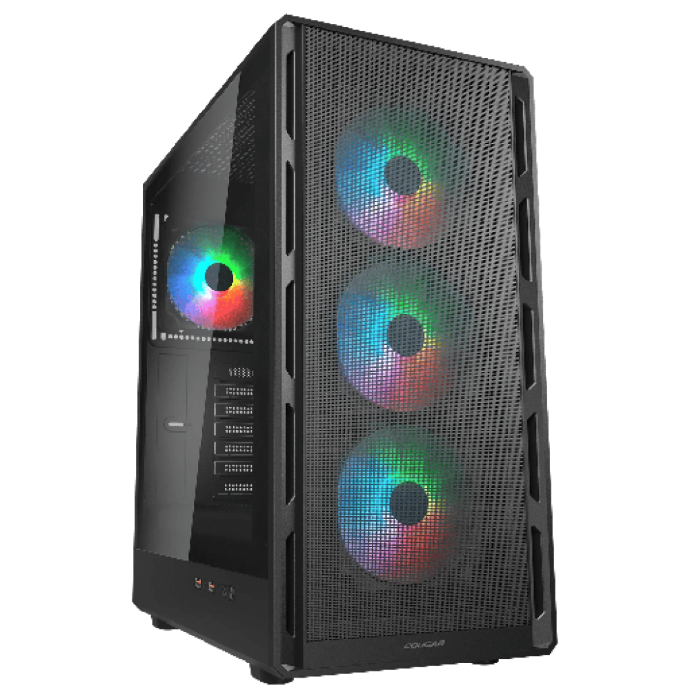Cougar AirFace Pure RGB Gaming Midi Black Cougar AirFace Pure RGB Gaming Midi Black