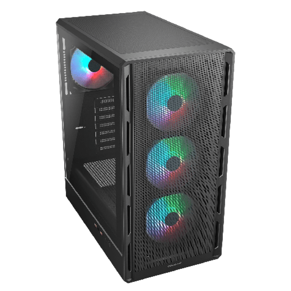 Cougar AirFace Pure RGB Gaming Midi Black Cougar AirFace Pure RGB Gaming Midi Black