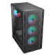 Cougar AirFace Pure RGB Gaming Midi Black Cougar AirFace Pure RGB Gaming Midi Black