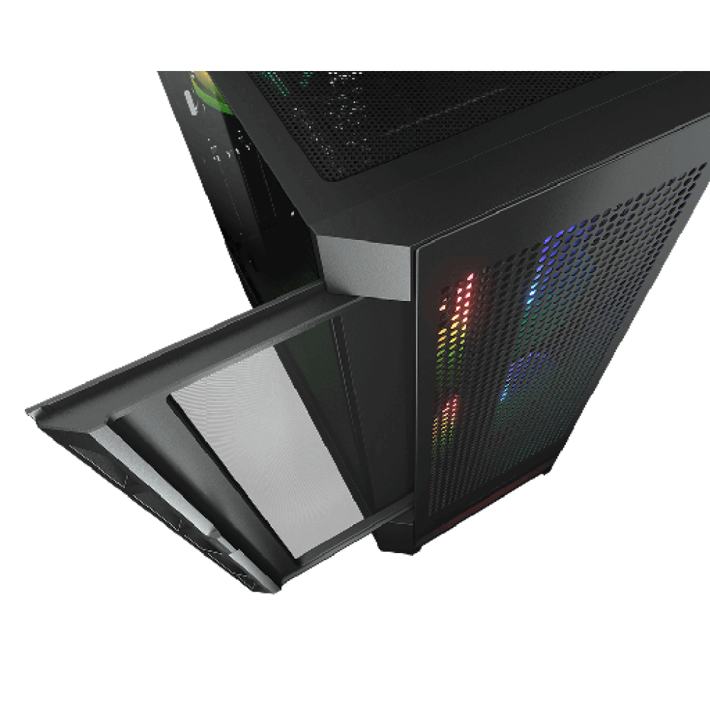 Cougar AirFace RGB Gaming Midi Tower Black Cougar AirFace RGB Gaming Midi Tower Black