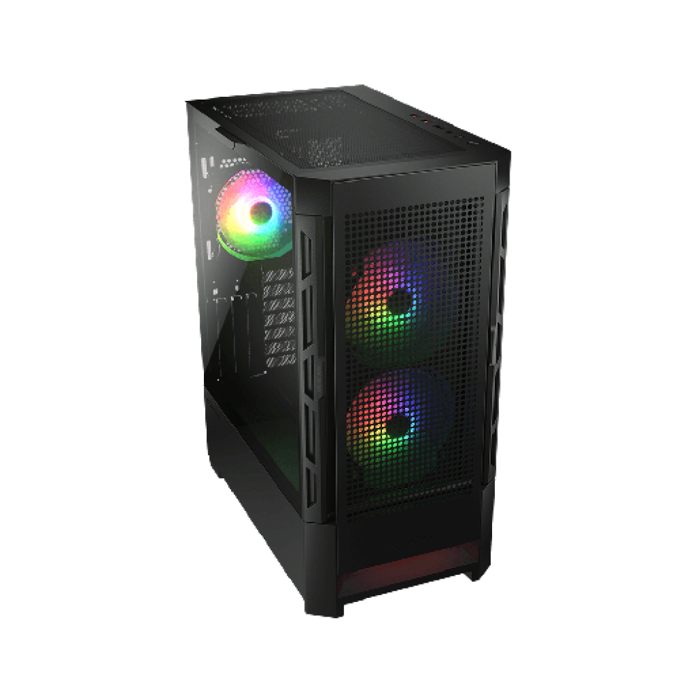 Cougar AirFace RGB Gaming Midi Tower Black Cougar AirFace RGB Gaming Midi Tower Black