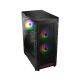 Cougar AirFace RGB Gaming Midi Tower Black Cougar AirFace RGB Gaming Midi Tower Black