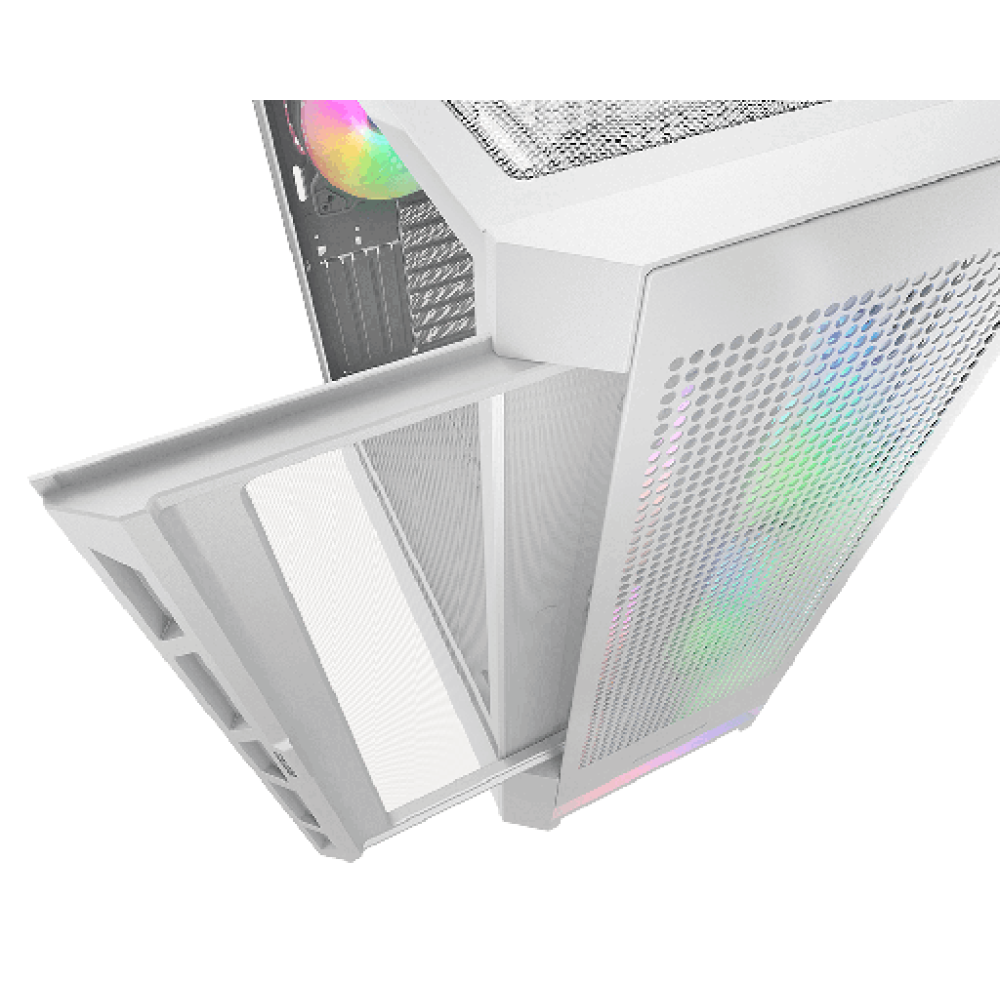 Cougar AirFace RGB Gaming Midi Tower White Cougar AirFace RGB Gaming Midi Tower White