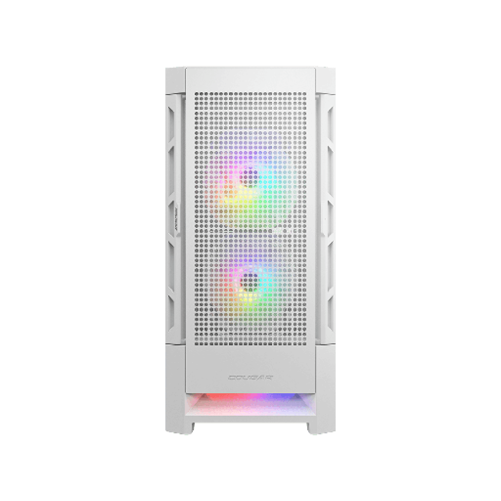 Cougar AirFace RGB Gaming Midi Tower White Cougar AirFace RGB Gaming Midi Tower White