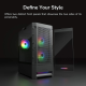 Cougar Duoface RGB Gaming Midi Tower Black Cougar Duoface RGB Gaming Midi Tower Black