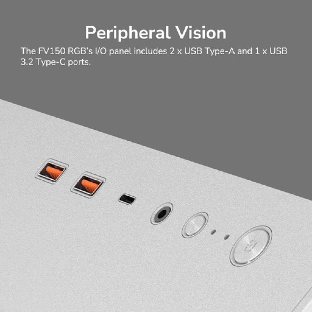 Cougar FV150 RGB Gaming Midi White Cougar FV150 RGB Gaming Midi White