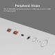 Cougar FV150 RGB Gaming Midi White Cougar FV150 RGB Gaming Midi White