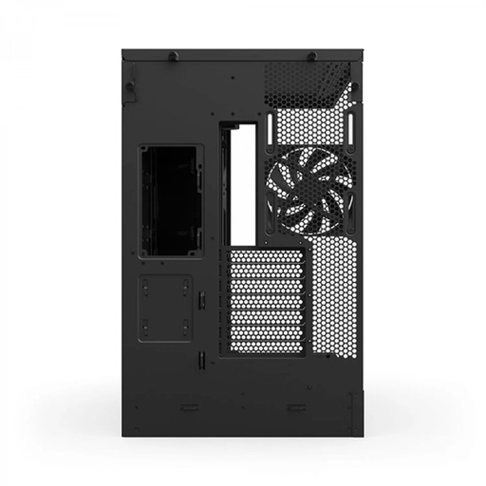 NZXT H9 Flow RGB Large Dual-Chamber Mid-Tower ATX Airflow Case Black