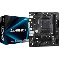 ASRock A520M-HVS Motherboard Micro ATX με AMD AM4 Socket  ASRock A520M-HVS Motherboard Micro ATX με AMD AM4 Socket
