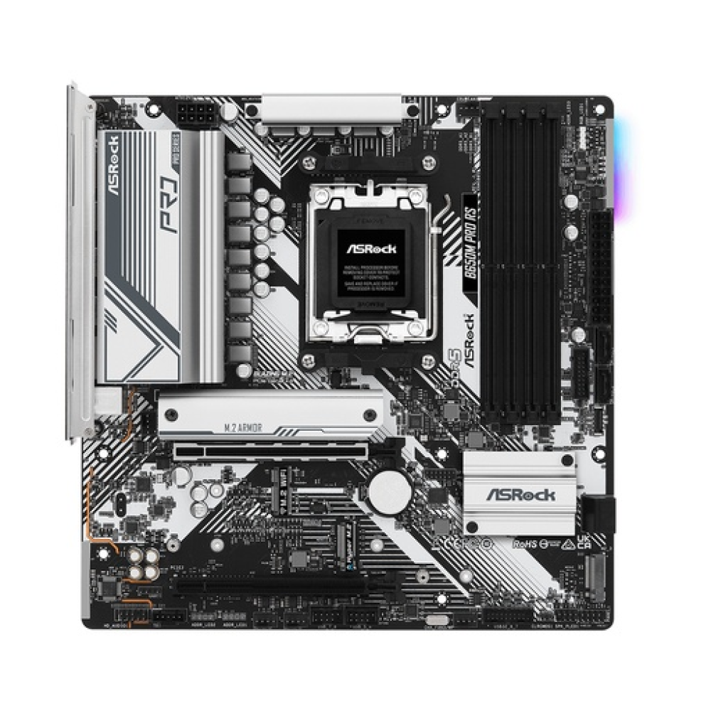ASRock B650M Pro RS Motherboard Micro ATX με AMD AM5 Socket ASRock B650M Pro RS Motherboard Micro ATX με AMD AM5 Socket