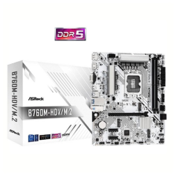 ASRock B760M-HDV/M.2 DDR5 Motherboard Micro ATX με Intel 1700 Socket ASRock B760M-HDV/M.2 DDR5 Motherboard Micro ATX με Intel 1700 Socket