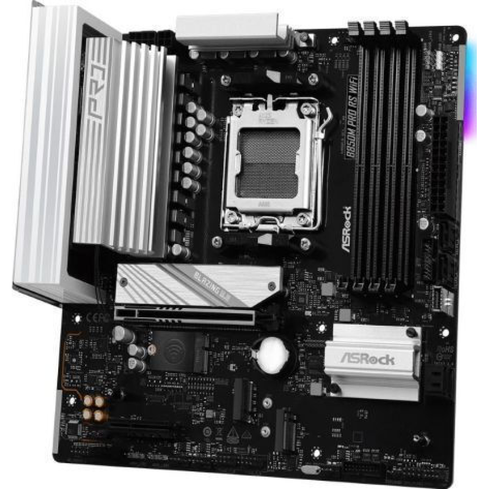 ASRock B850M Pro RS WiFi Motherboard Micro ATX με AMD AM5 Socket ASRock B850M Pro RS WiFi Motherboard Micro ATX με AMD AM5 Socket