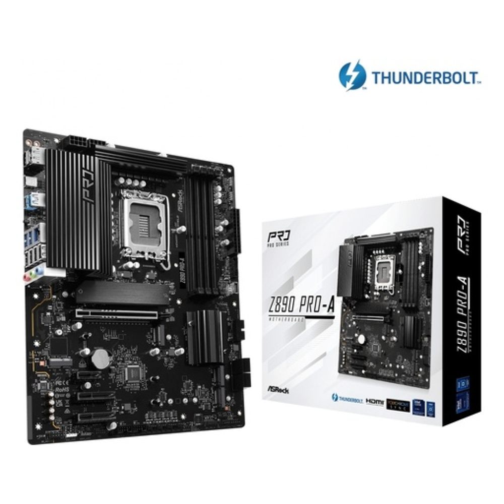 ASRock Z890 Pro-A Motherboard ATX with Intel 1851 Socket ASRock Z890 Pro-A Motherboard ATX with Intel 1851 Socket