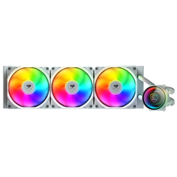 Cougar Poseidon Elite 360 ARGB – 360mm Liquid CPU Cooler White Cougar Poseidon Elite 360 ARGB – 360mm Liquid CPU Cooler White