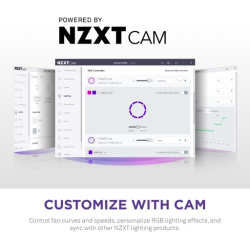 NZXT F120 RGB Core 120mm White  NZXT F120 RGB Core 120mm White