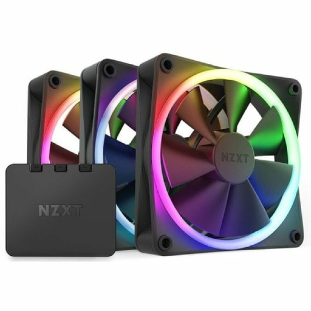 NZXT F120 RGB Case Fan με Σύνδεση 4-Pin PWM 3τμχ NZXT F120 RGB Case Fan με Σύνδεση 4-Pin PWM 3τμχ