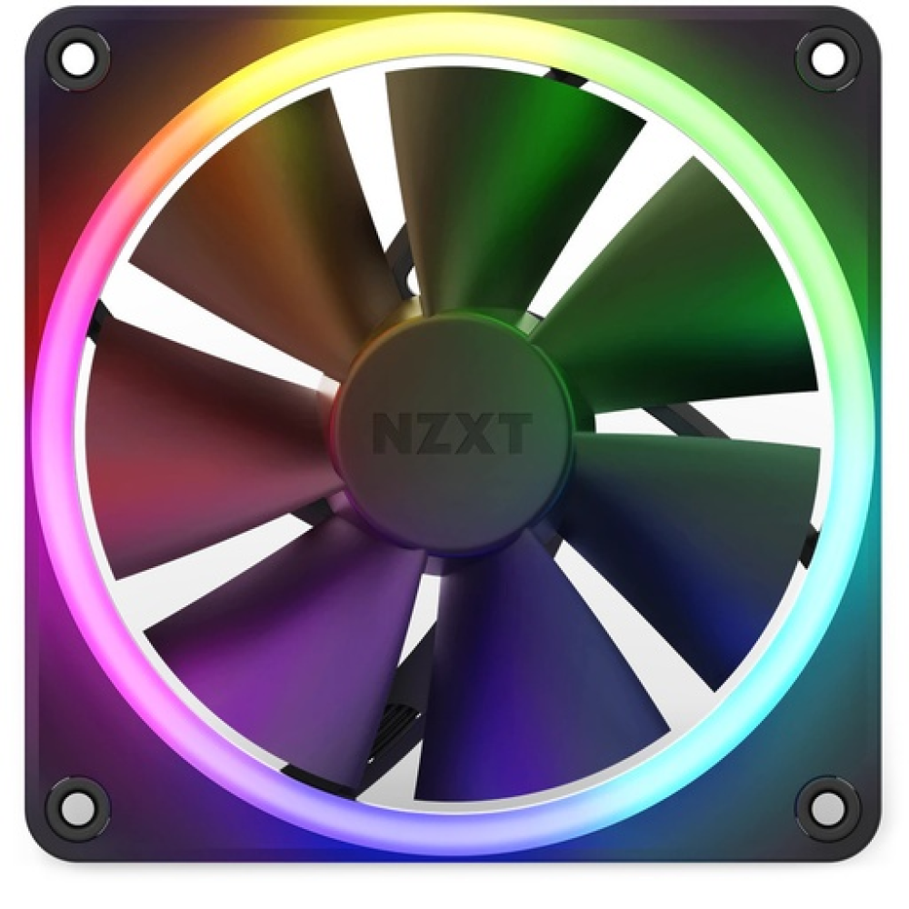NZXT F120 RGB Case Fan με Σύνδεση 4-Pin PWM 3τμχ NZXT F120 RGB Case Fan με Σύνδεση 4-Pin PWM 3τμχ