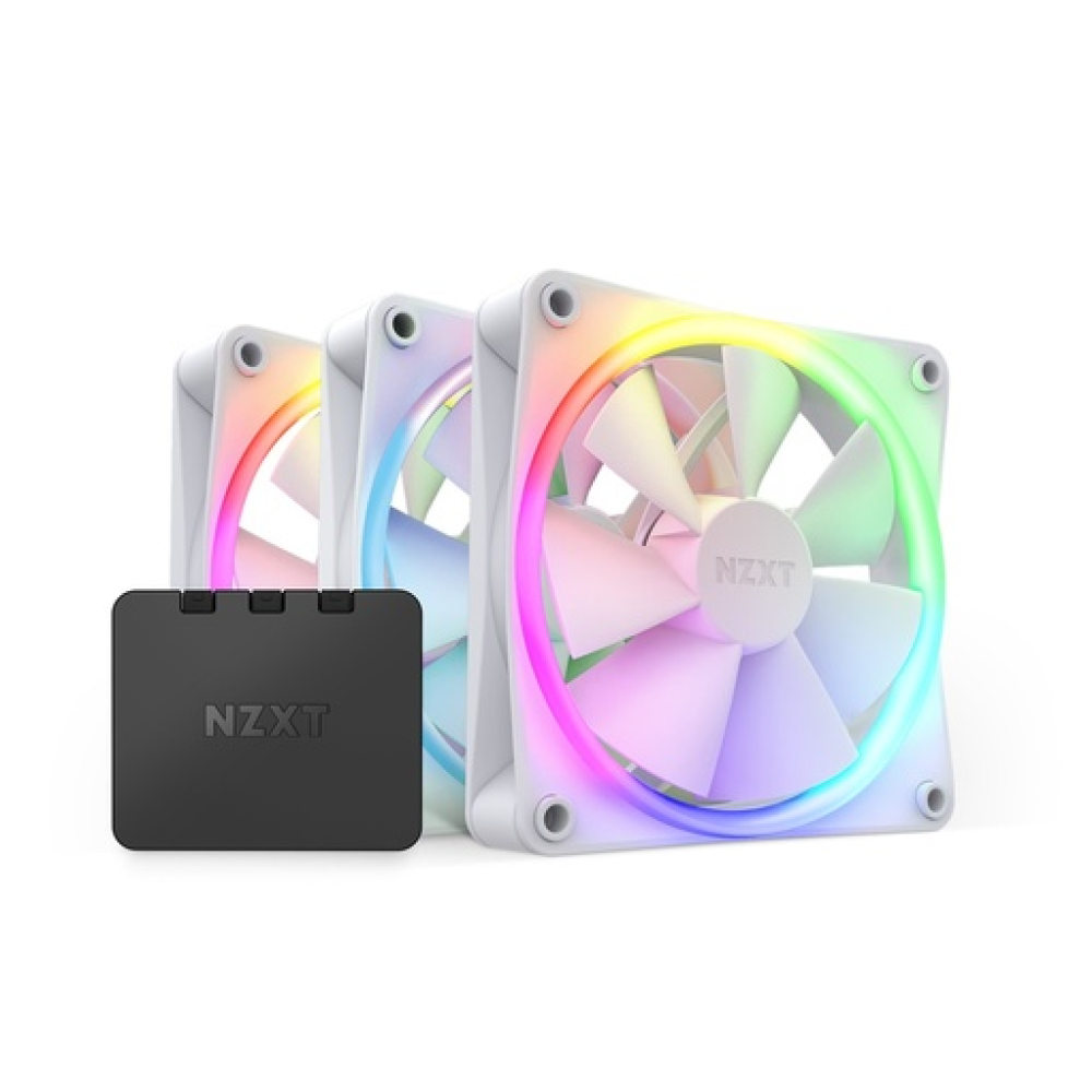 NZXT F120 RGB Case Fan με Σύνδεση 4-Pin PWM 3τμχ Λευκό NZXT F120 RGB Case Fan με Σύνδεση 4-Pin PWM 3τμχ Λευκό