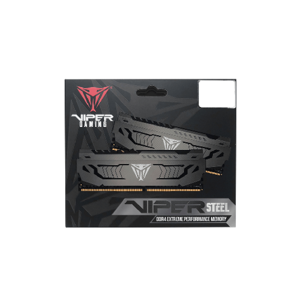 PATRIOT VIPER STEEL DDR4 2X08GB 4133MHz BLACK PATRIOT VIPER STEEL DDR4 2X08GB 4133MHz BLACK