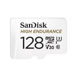 Sandisk High Endurance microSDXC 128GB Class 10 U3 V30 UHS-I με αντάπτορα Sandisk High Endurance microSDXC 128GB Class 10 U3 V30 UHS-I με αντάπτορα