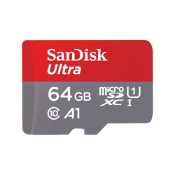 Sandisk Ultra microSDXC 64GB Class 10 U1 A1 with Adapter Sandisk Ultra microSDXC 64GB Class 10 U1 A1 with Adapter