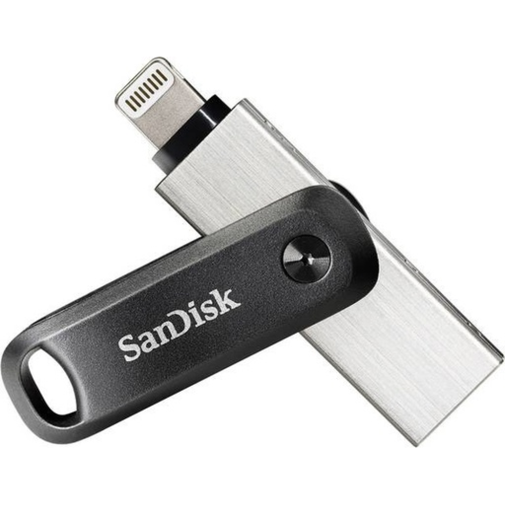 Sandisk iXpand 64GB USB 3.0 Stick με σύνδεση Lightning & USB-A Μαύρο
