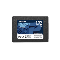 PATRIOT BURST ELITE, 1.92TB 2.5"/SATA3 450/320MBs 40K/40K PATRIOT BURST ELITE, 1.92TB 2.5"/SATA3 450/320MBs 40K/40K