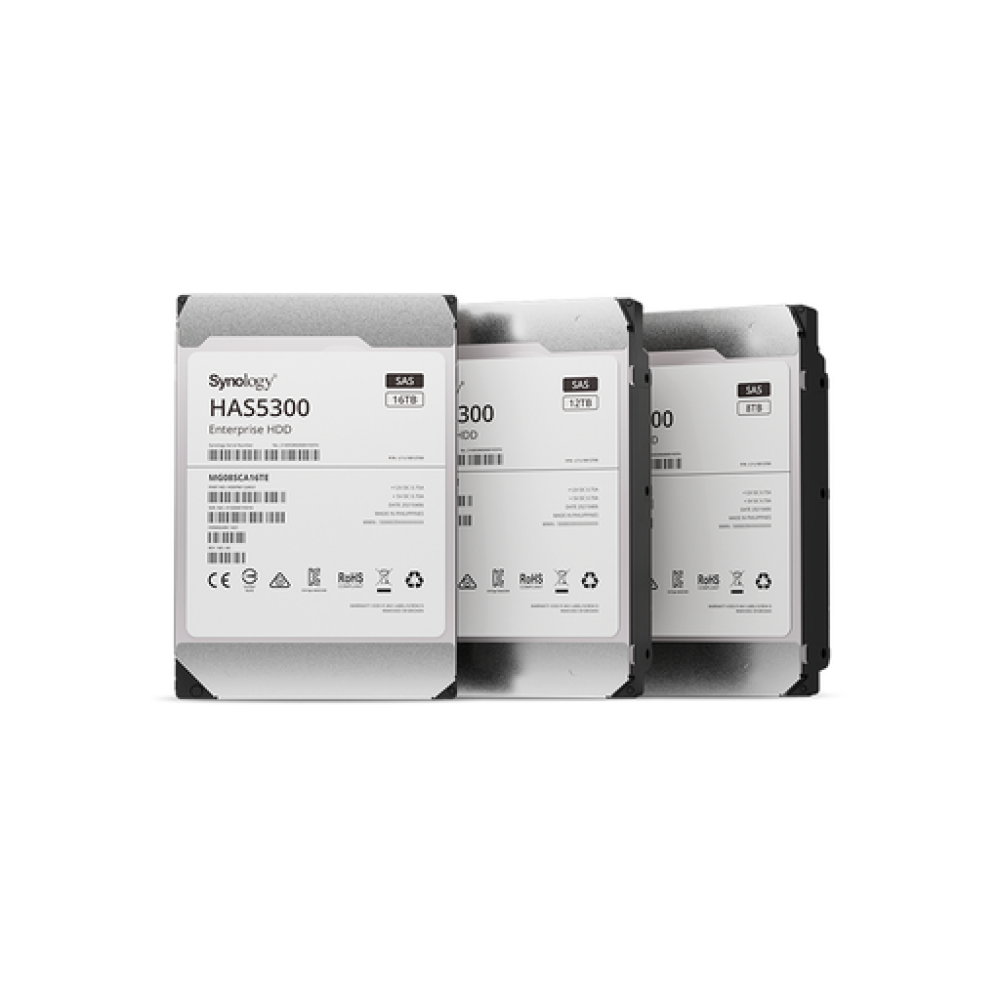 Synology HAS5300-8T (Enterprise Series 3.5" SAS HDD) Synology HAS5300-8T (Enterprise Series 3.5" SAS HDD)