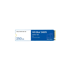 Western Digital Blue SN570 NVMe SSD 250GB M.2 PCI Express 3.0 Western Digital Blue SN570 NVMe SSD 250GB M.2 PCI Express 3.0