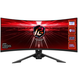 ASRock Phantom PG34WQ15R3A VA Curved Gaming Monitor 34" QHD 3440x1440 165Hz ASRock Phantom PG34WQ15R3A VA Curved Gaming Monitor 34" QHD 3440x1440 165Hz
