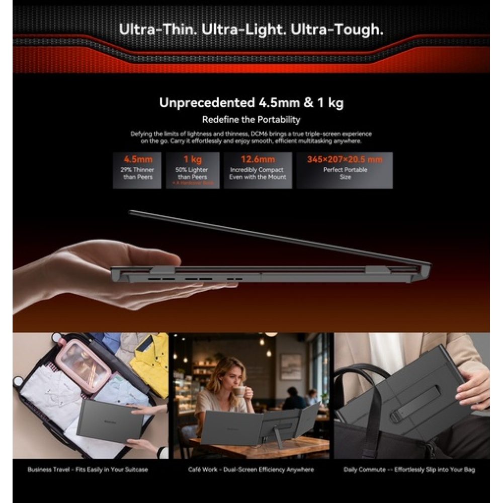 Blackview DCM6 14" IPS, 1080p FHD Laptop Screen Dual Extra 