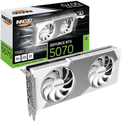 INNO3D GeForce RTX 5070 12GB GDDR7 Twin X2 OC White